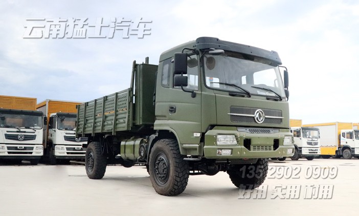 四驅東風天錦,3.5噸載貨車,天錦運兵車,4*4卡車出口,東風天錦配置