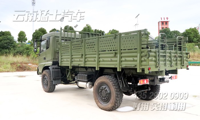 四驅東風天錦,3.5噸載貨車,天錦運兵車,4*4卡車出口,東風天錦配置
