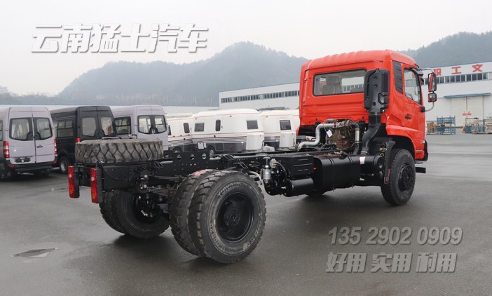 東風天錦底盤銷售,4*2卡車底盤,專用車底盤改裝,東風平頭卡車,4米5軸距底盤,240馬力卡車