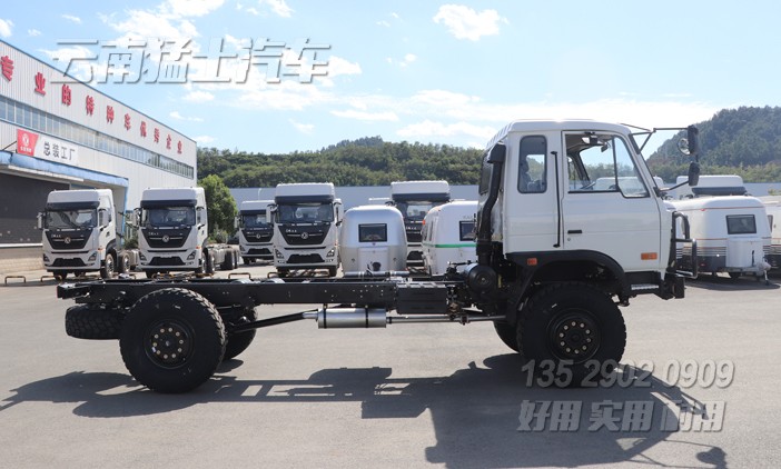 東風四驅越野卡車,越野專用車底盤,底盤改裝,專用車銷售出口,東風四驅六驅,EQ2070加長底盤
