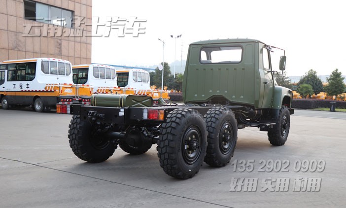 東風EQ2082底盤,東風六驅卡車,六驅尖頭卡車,東風長頭底盤,6*6越野底盤,專用車底盤改裝