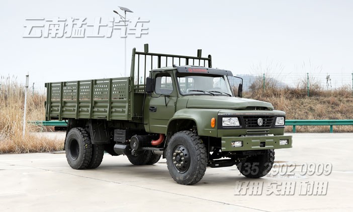 東風尖頭車出口,210馬力長頭卡車,4*2尖頭車,10噸卡車,出口型卡車,載貨汽車