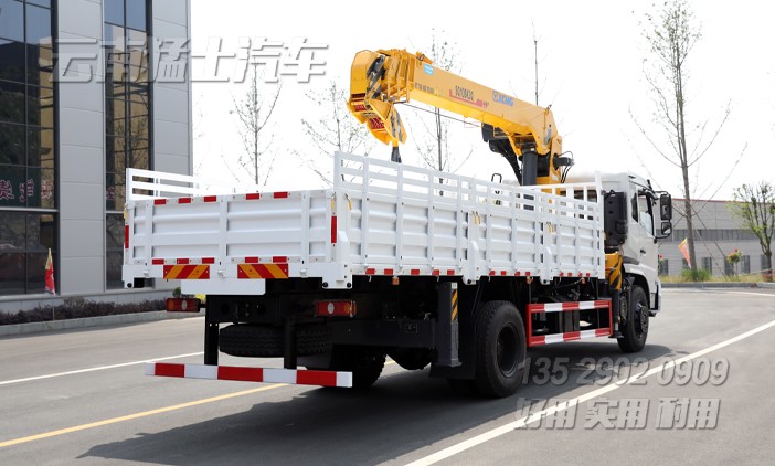徐工10噸隨車吊,隨車吊改裝廠家,四節臂直臂吊,東風底盤隨車吊,SQ10SK3Q隨車起重運輸車,10噸四節臂吊機