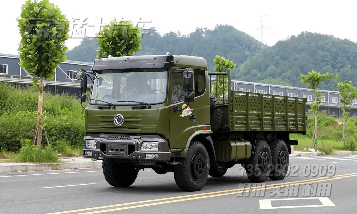 六驅平頭卡車,高性價比卡車,4米8貨箱卡車,越野型貨車,東風卡車銷售