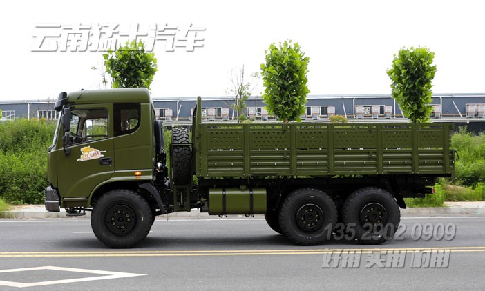 六驅平頭卡車,高性價比卡車,4米8貨箱卡車,越野型貨車,東風卡車銷售