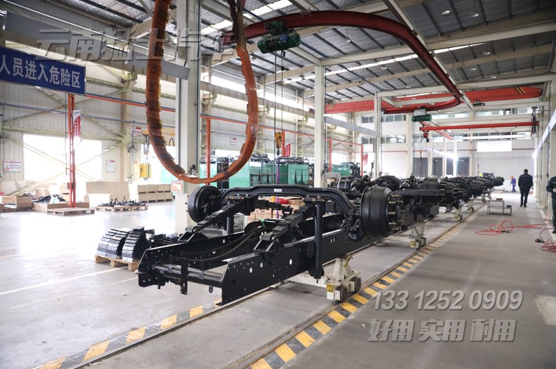 上線生產,底盤車型,出口非洲車