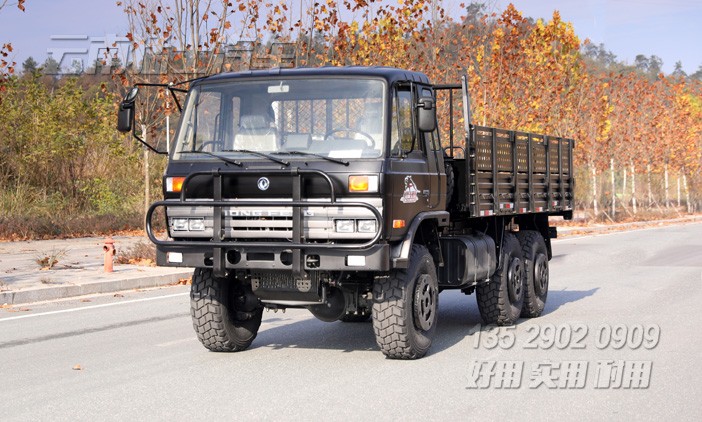 EQ2102G,東風全驅卡車,特種專用車,越野三橋卡車,黑色載貨汽車,全驅特種車