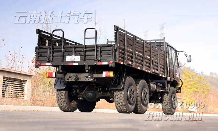 EQ2102G,東風全驅卡車,特種專用車,越野三橋卡車,黑色載貨汽車,全驅特種車