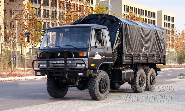 EQ2102,EQ246,東風6*6,黑色卡車出口,運兵車民用版,東風貨車銷售