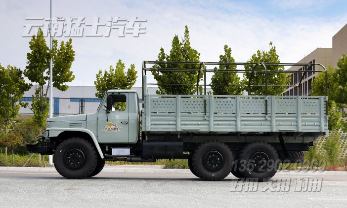 EQ245,東風民用越野車,4.8米貨箱卡車,六驅尖頭越野