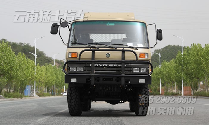 東風EQ2102NJ,六驅越野卡車底盤,越野專用車底盤,東風153高配,210馬力雙排卡車,輪胎充放氣,后置絞盤